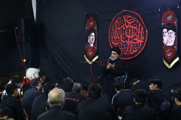 گزارش تصویری/ مراسم عزاداری به نیابت از قائد شهید
