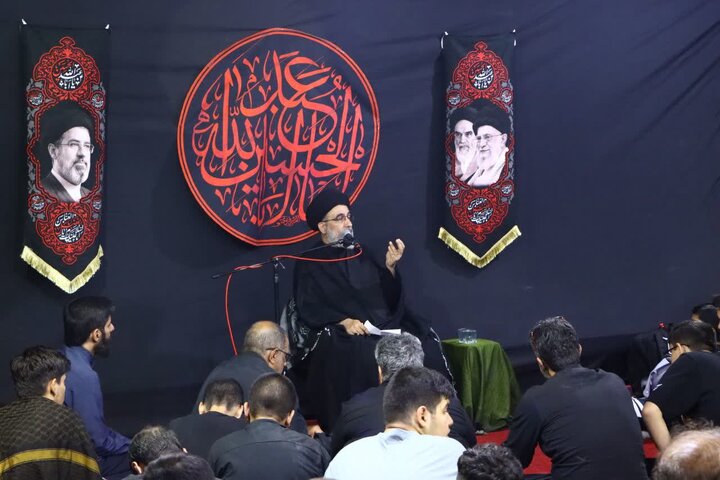 گزارش تصویری/ مراسم عزاداری به نیابت از قائد شهید