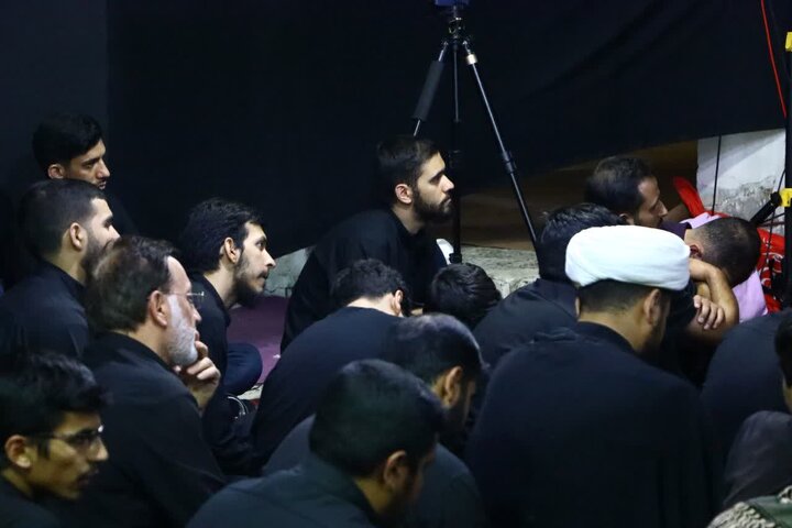 گزارش تصویری/ مراسم عزاداری به نیابت از قائد شهید