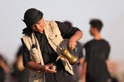 تقرير مصور/ فئات مختلفة في المسيرة الاربعينية لتقديم الخدمة للزوار