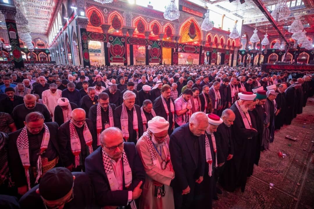 নাজাফ ও কারবালায় আন্তর্জাতিক ‘কল অফ আল-আকসা’ সম্মেলন অনুষ্ঠিত + ছবিসহ