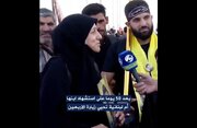 فيديو | أم شهيد لبنانية تشارك في الأربعين: افتخر ابني سبقني بالزيارة
