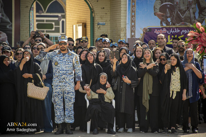 Photos: Funeral Ceremony of Brigadier General Pilot Martyr Majid Kazemi in Shiraz