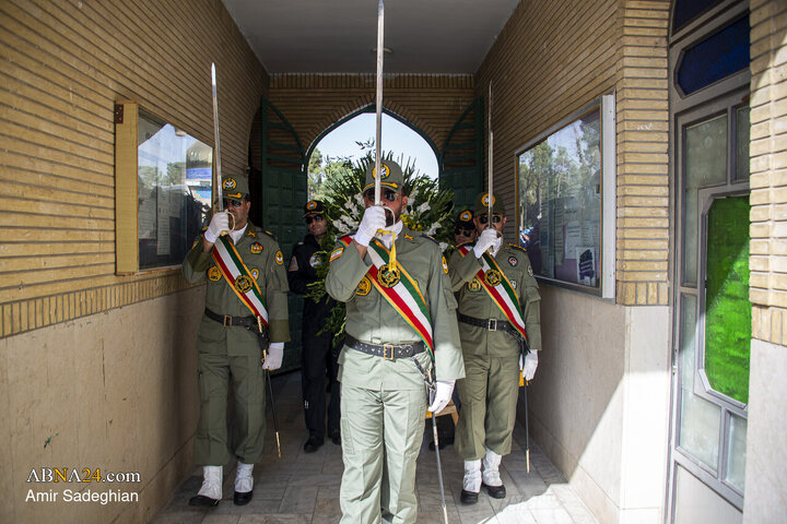 Photos: Funeral Ceremony of Brigadier General Pilot Martyr Majid Kazemi in Shiraz