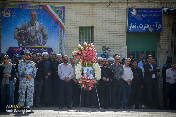 Photos: Funeral Ceremony of Brigadier General Pilot Martyr Majid Kazemi in Shiraz