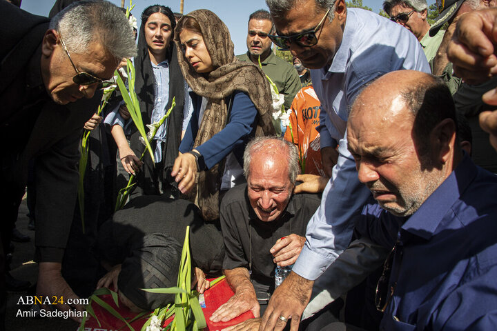 Photos: Funeral Ceremony of Brigadier General Pilot Martyr Majid Kazemi in Shiraz