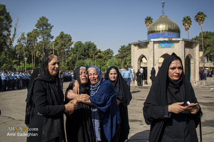 Photos: Funeral Ceremony of Brigadier General Pilot Martyr Majid Kazemi in Shiraz