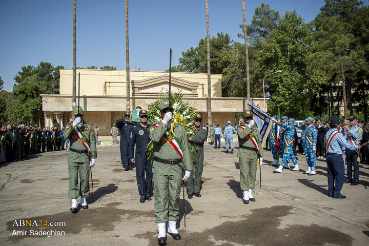 Photos: Funeral Ceremony of Brigadier General Pilot Martyr Majid Kazemi in Shiraz