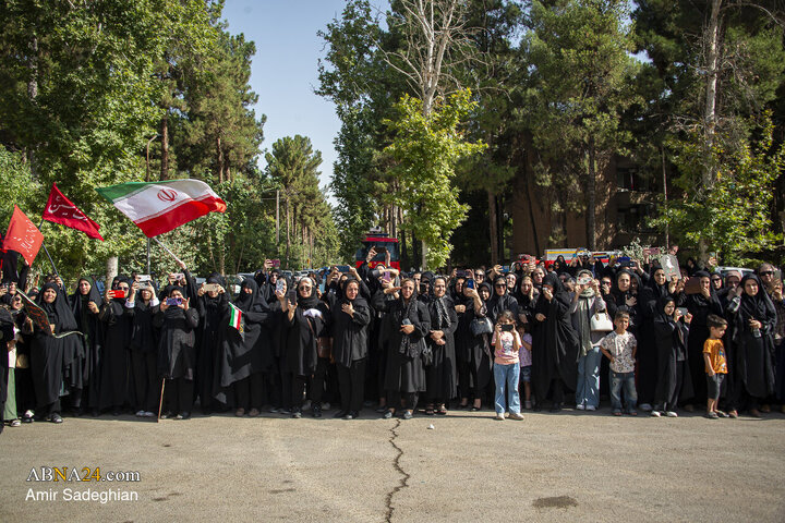 Photos: Funeral Ceremony of Brigadier General Pilot Martyr Majid Kazemi in Shiraz