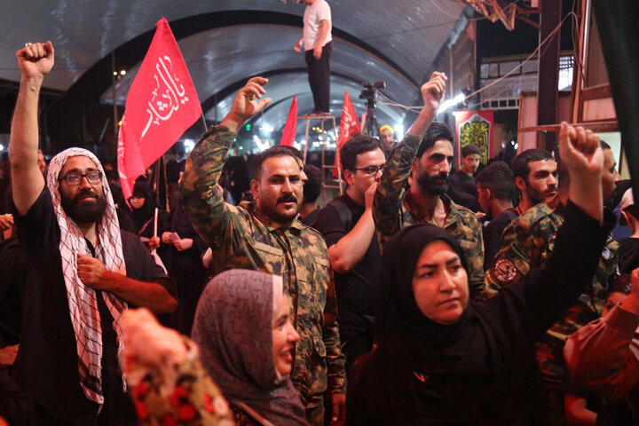 Photos: Extension of Iran's Nighttime Gatherings into Iraq