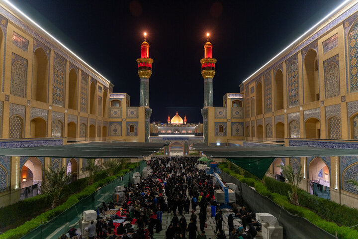 Photos: Imam Ali Holy Shrine on Eve of Arbaeen