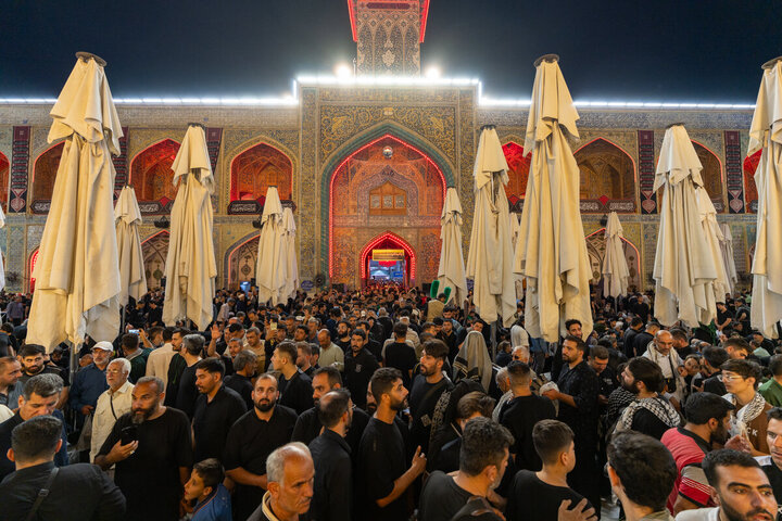 Photos: Imam Ali Holy Shrine on Eve of Arbaeen