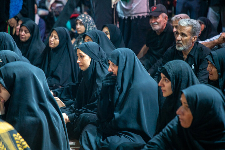 Photos: Anti-American Gathering by Arbaeen Pilgrims at Pillar 1080 on Tariq al-Hussain Route