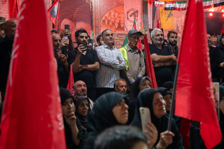 Photos: Anti-American Gathering by Arbaeen Pilgrims at Pillar 1080 on Tariq al-Hussain Route