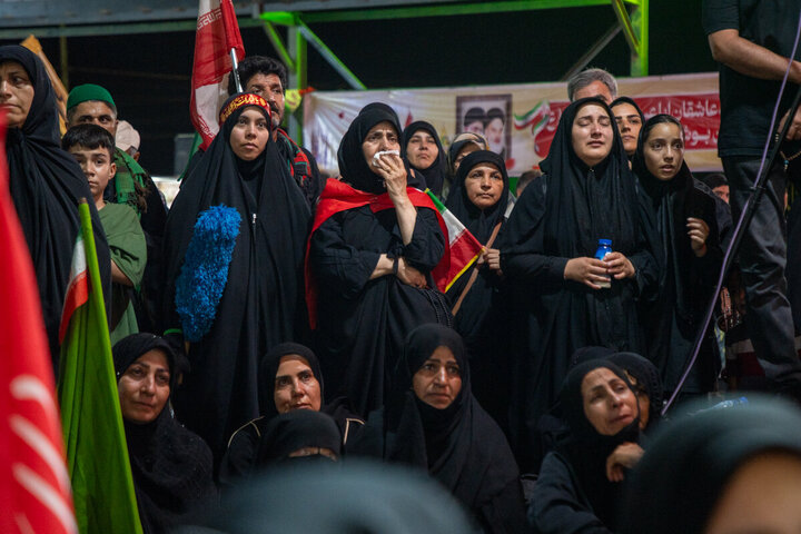 Photos: Anti-American Gathering by Arbaeen Pilgrims at Pillar 1080 on Tariq al-Hussain Route