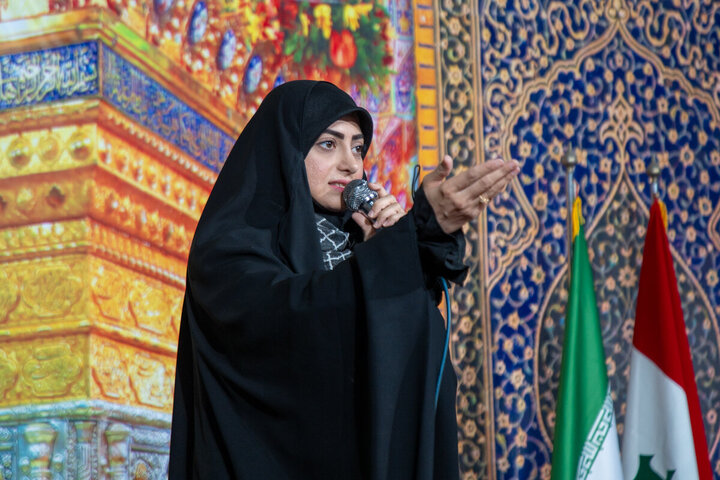 Photos: Anti-American Gathering by Arbaeen Pilgrims at Pillar 1080 on Tariq al-Hussain Route