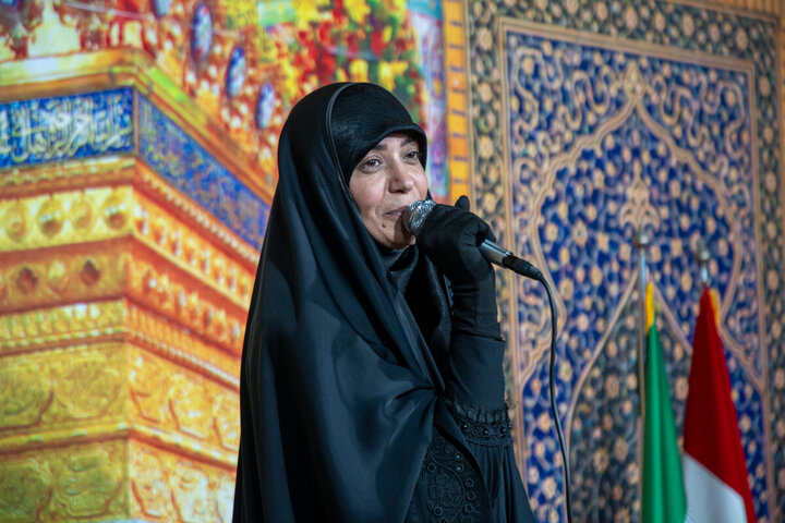 Photos: Anti-American Gathering by Arbaeen Pilgrims at Pillar 1080 on Tariq al-Hussain Route