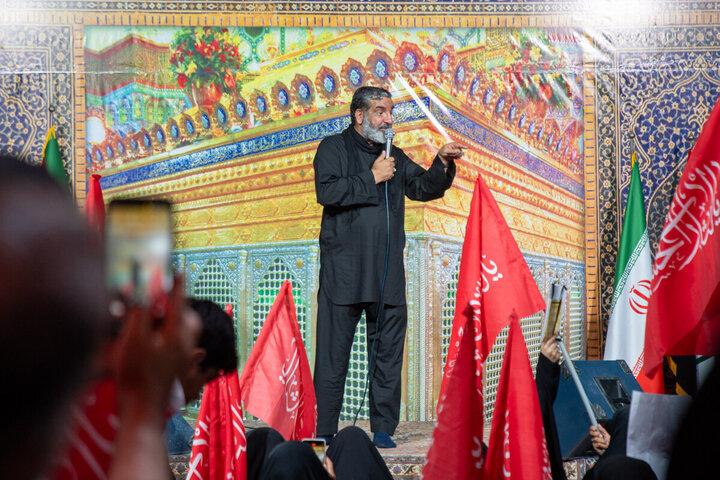 Photos: Anti-American Gathering by Arbaeen Pilgrims at Pillar 1080 on Tariq al-Hussain Route