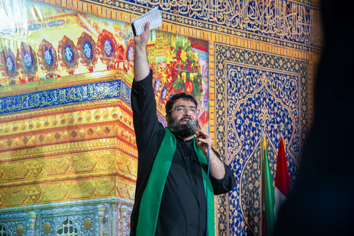 Photos: Anti-American Gathering by Arbaeen Pilgrims at Pillar 1080 on Tariq al-Hussain Route