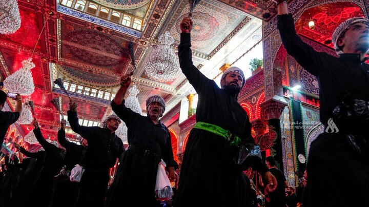 تقرير مصور/ توافد زوار الأربعين الى كربلاء المقدسة لأداء الزيارة
