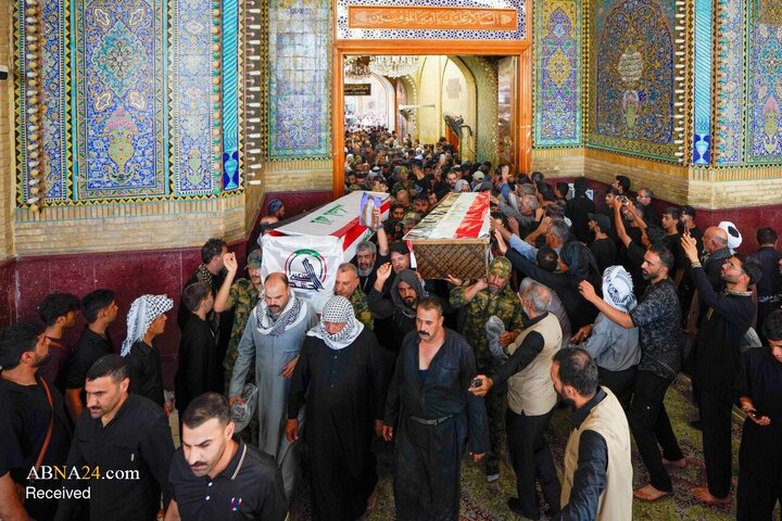 Photos: Funeral Ceremony for Hashd al-Shaabi Martyrs in Iraq