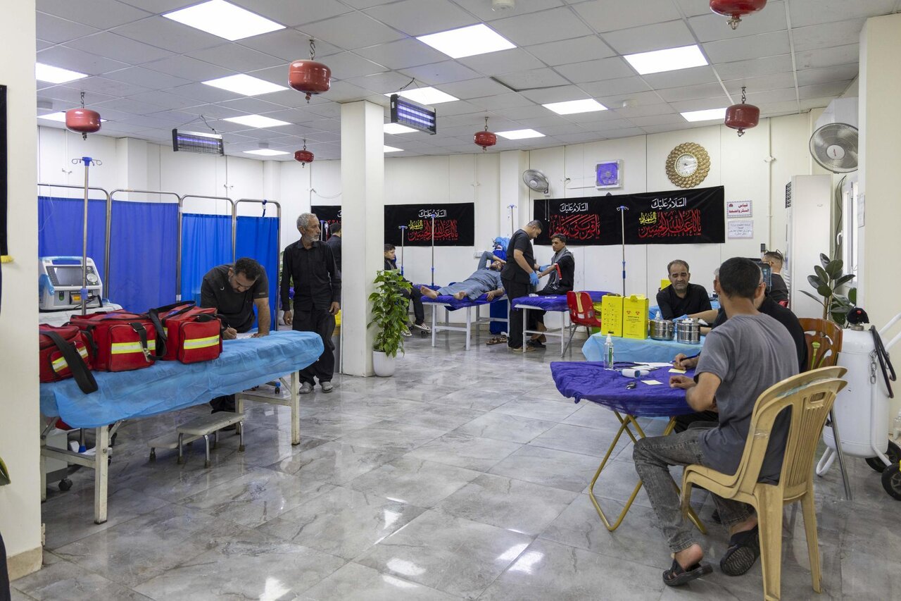 Al‑Abbas Shrine Provides Over 60 Tons of Medicine for Arbaeen Pilgrims