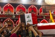 Funeral procession for a number of Popular Mobilization Forces martyrs in Al-Abbas Shrine (+Photos)