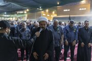 Arbaeen Visitors Gather for Evening Prayers Daily at Al-Abbas Complex (+Photos)