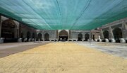 العتبة الحسينية تنجز تغطية فضاءات خدمية بمساحة تجاوزت (3000) م² لتوفير بيئة آمنة ومريحة لزائري الأربعين