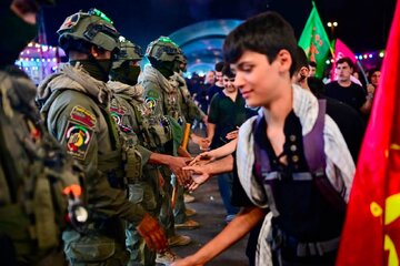تقرير مصور/ حضور الحشد الشعبي لتعزيز الأمن لطريق النجف – كربلاء خلال زيارة الأربعين