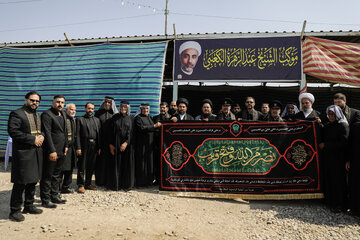 Photos: Presence of Caravan of Envoys of Imam Reza among Mawkib Organizers of Kut, Iraq