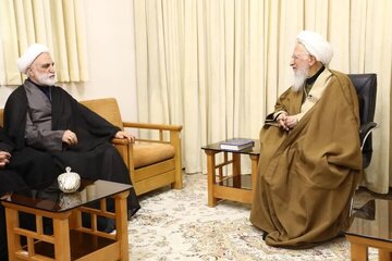 آیت‌الله جوادی آملی: حوزه علمیه، جامعیت و پویایی علمی خود را حفظ کند/ حضور مردم در صحنه‌ جلوه‌ای از نصرت الهی است