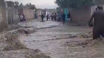 یک کشته و سه زخمی بر اثر سیلاب در ننگرهار افغانستان