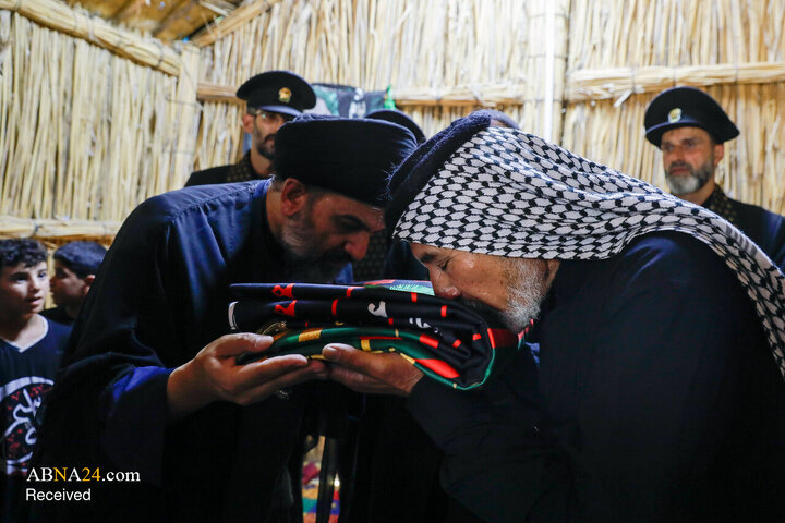Photos: Presence of Imam Reza Envoys of Compassionate Imam (AS) Among the Mawkib Organizers of the City of Nu'maniyah