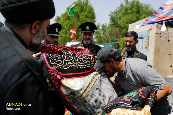 Photos: Presence of Imam Reza Envoys of Compassionate Imam (AS) Among the Mawkib Organizers of the City of Nu'maniyah