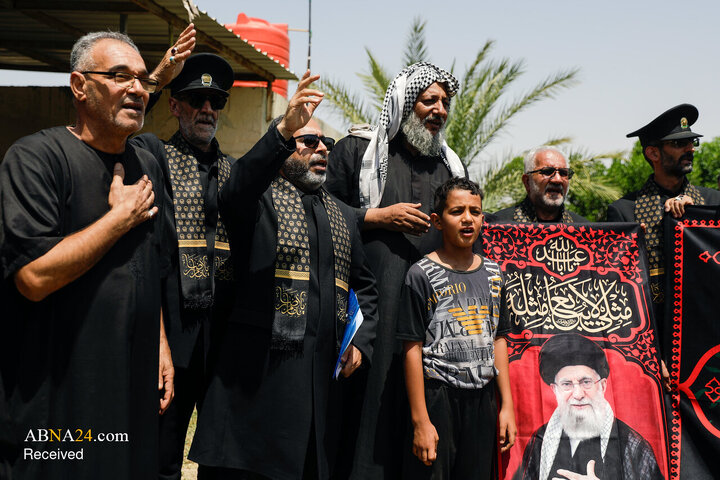 Photos: Presence of Imam Reza Envoys of Compassionate Imam (AS) Among the Mawkib Organizers of the City of Nu'maniyah