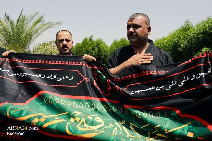 Photos: Presence of Imam Reza Envoys of Compassionate Imam (AS) Among the Mawkib Organizers of the City of Nu'maniyah