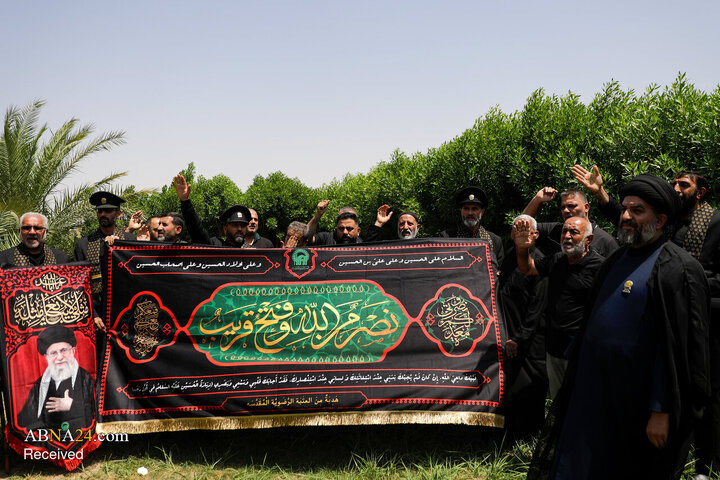 Photos: Presence of Imam Reza Envoys of Compassionate Imam (AS) Among the Mawkib Organizers of the City of Nu'maniyah