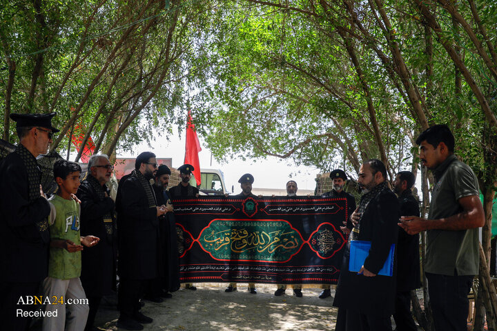 Photos: Presence of Imam Reza Envoys of Compassionate Imam (AS) Among the Mawkib Organizers of the City of Nu'maniyah
