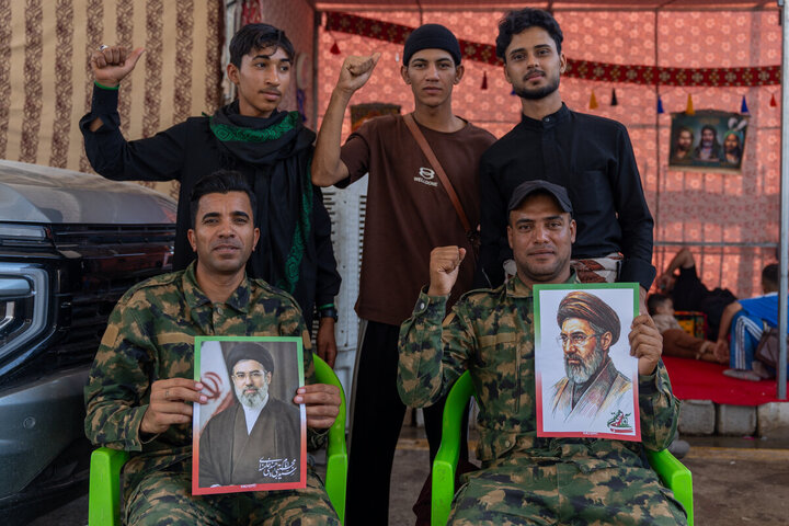 Photos: Devotion of Arbaeen Pilgrims, Servants to Third Leader of the Islamic Revolution