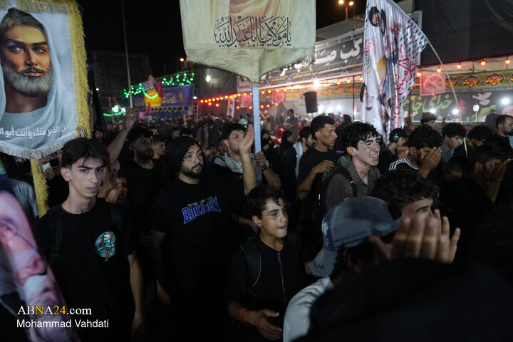 Photos: Tariq al-Hussain; Path of Devotion of Arbaeen Pilgrims Toward Holy Karbala