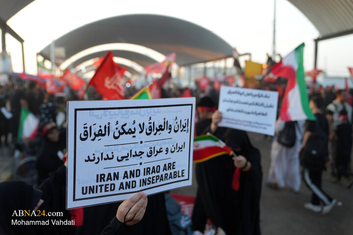 Photos: Tariq al-Hussain; Path of Devotion of Arbaeen Pilgrims Toward Holy Karbala