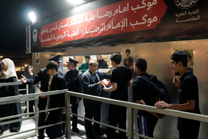 Photos: Mawkib of Astan Quds Razavi in Najaf