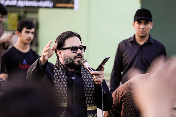 Photos: Presence of Caravan of Envoys of Imam Reza among Mawkib Organizers of Kut, Iraq