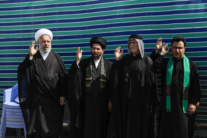 Photos: Presence of Caravan of Envoys of Imam Reza among Mawkib Organizers of Kut, Iraq