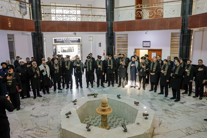 Photos: Presence of Caravan of Envoys of Imam Reza among Mawkib Organizers of Kut, Iraq
