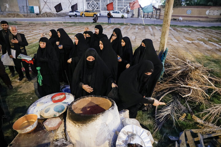 Photos: Presence of Caravan of Envoys of Imam Reza among Mawkib Organizers of Kut, Iraq
