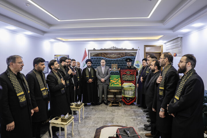 Photos: Meeting of Envoys of Compassionate Imam (a.s.) with Senior Officials of Wasit Province, Iraq