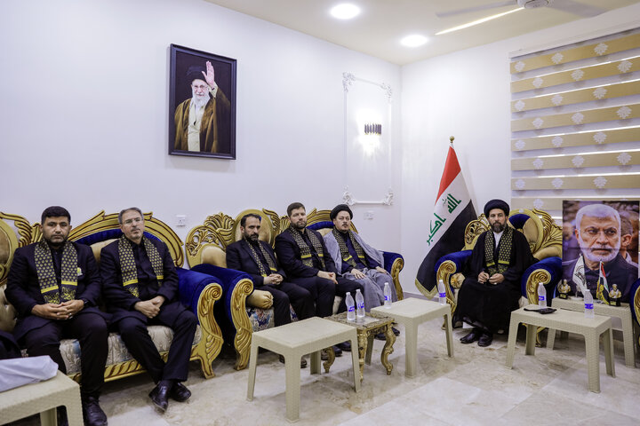 Photos: Meeting of Envoys of Compassionate Imam (a.s.) with Senior Officials of Wasit Province, Iraq