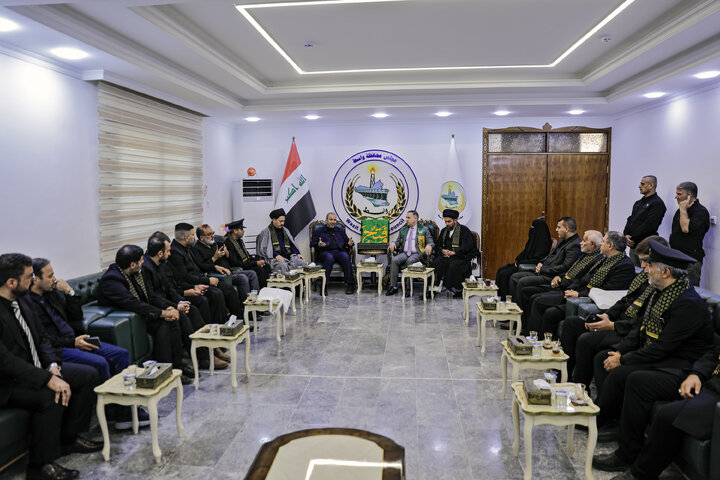 Photos: Meeting of Envoys of Compassionate Imam (a.s.) with Senior Officials of Wasit Province, Iraq